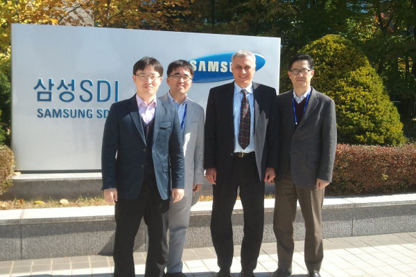 Dr. Anderman at Samsung